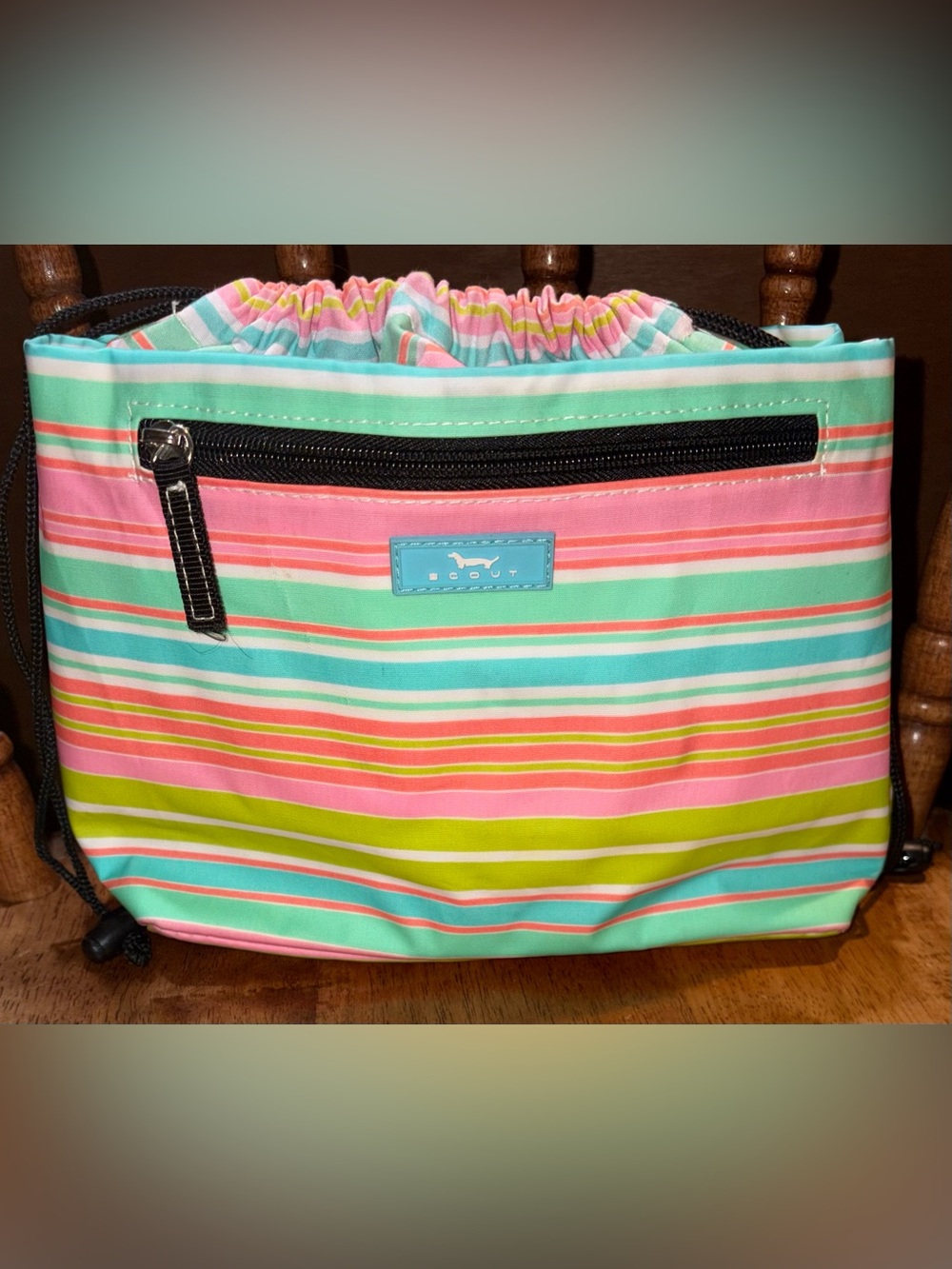 Scout Glam Squad Cosmetic Makeup Bag Tote with Drawstring - NEW without TAGS